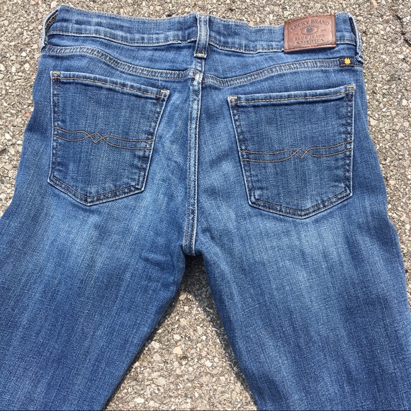 Lucky Brand Sweet Straight Leg Mid Rise Jeans - Picture 10 of 12